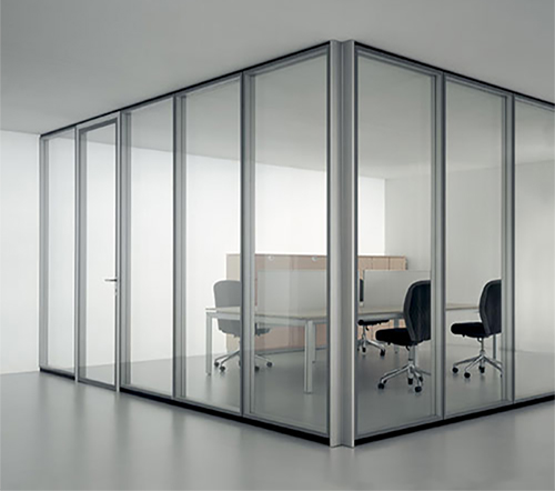 鋁合金玻璃隔斷-TDL501