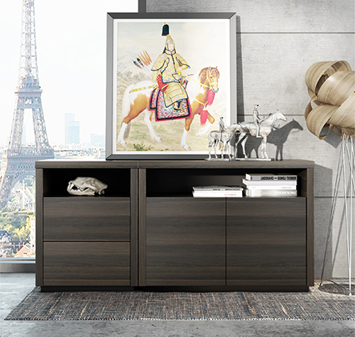 實木文件柜-TWS196