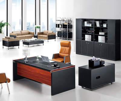 皮制辦公桌 TBS369