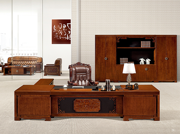 实木办公桌-TBS278