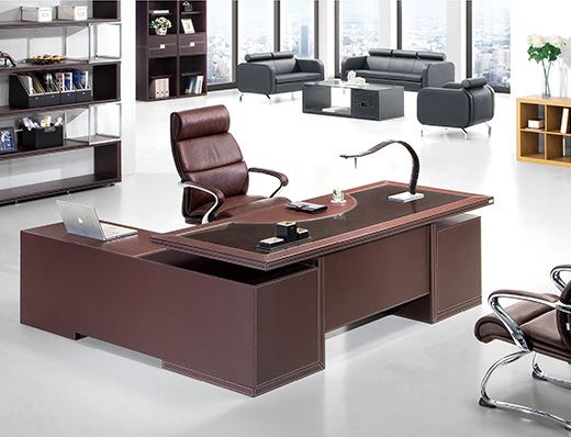 皮制办公桌 TBS370