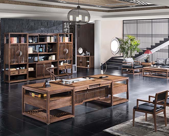 实木办公桌 TBS271