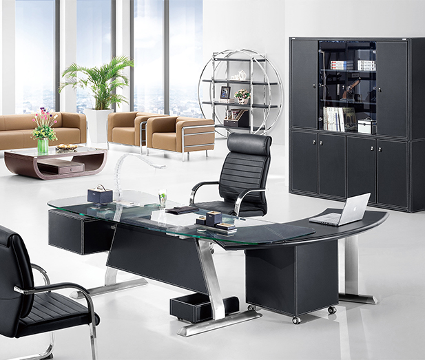 皮制办公桌 TBS360