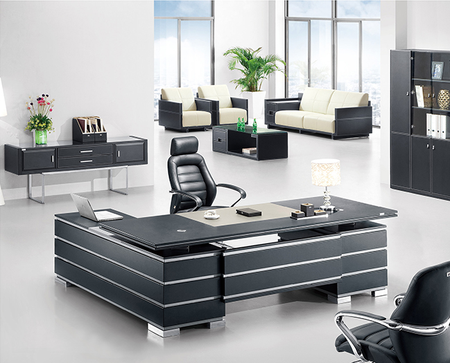 皮制办公桌 TBS361